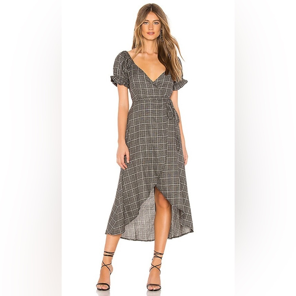 PRIVACY PLEASE Kylie Maxi Dress in Grey (120)